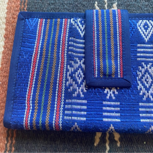 VTG 90’s Cham Weaving Artisan Made Fair Trade Handcrafted Wallet. New! - Picture 2 of 15